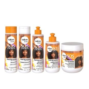 Kit Completo SOS Cachos Óleo de Manga