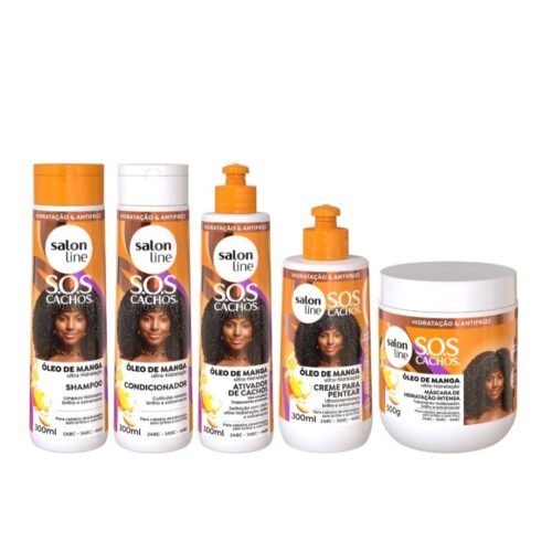 Kit Completo SOS Cachos Óleo de Manga